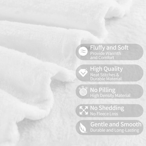 Flannel blanket — fluffy, no pilling, no shedding