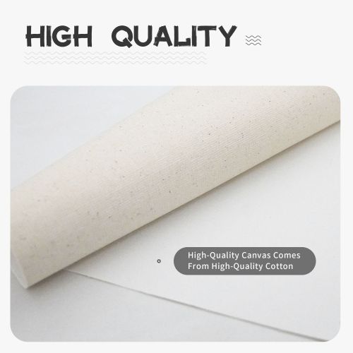 High-quality cotton canvas material