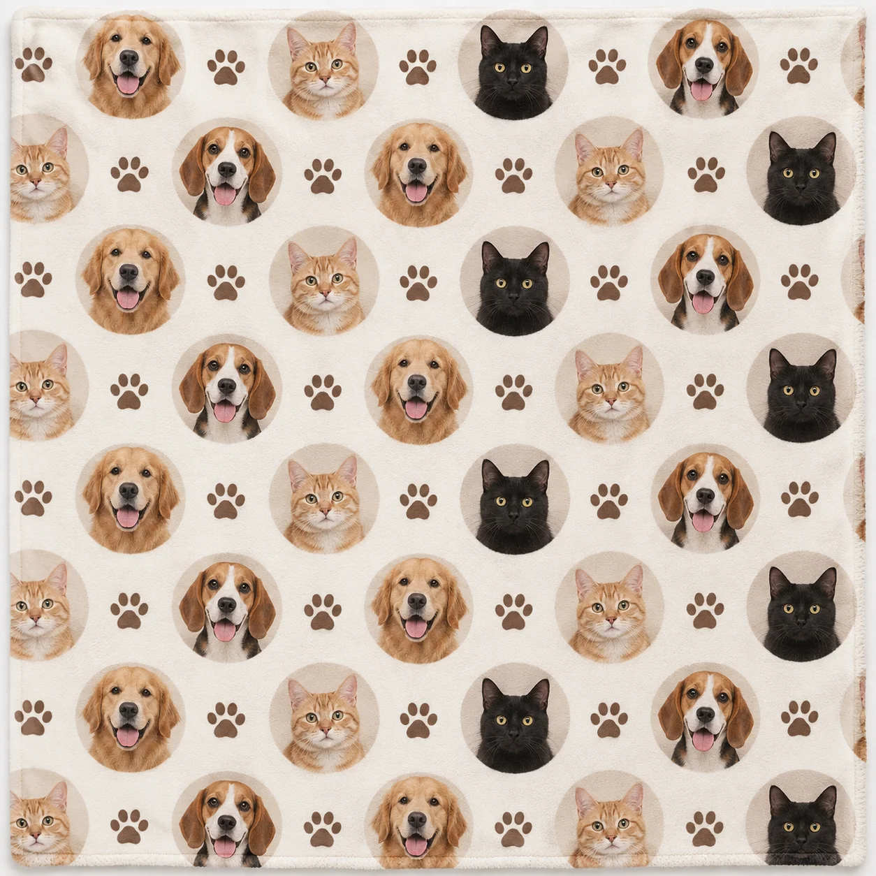 Repeating pet portraits